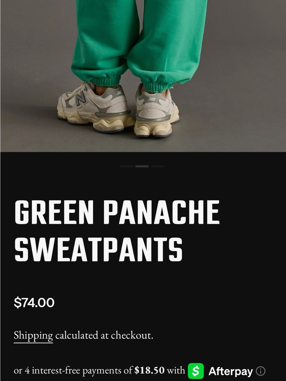 Panache Apparel Mint Green Plush Jogger Sweat Set - Picture 4 of 14